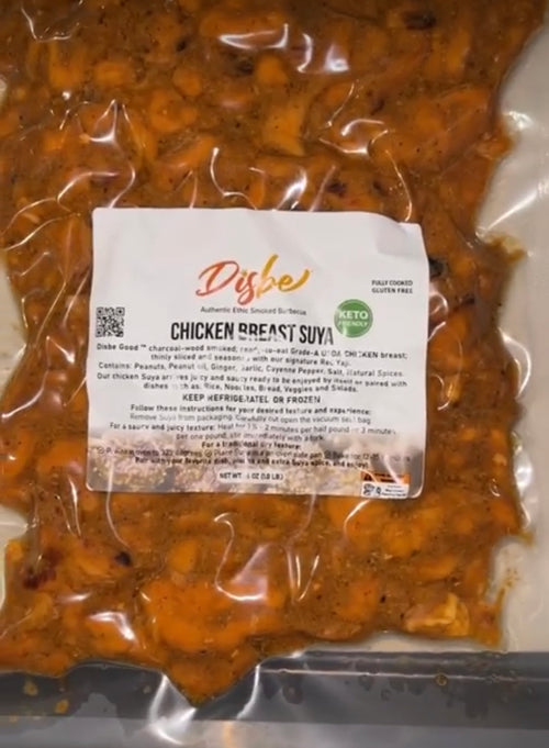 Chicken Suya (shredded)